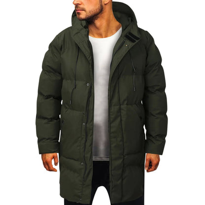 Darrel - Varm, lang parka-jakke for herrer