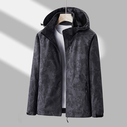 Palmer - Unisex-Regnjakke med Hette