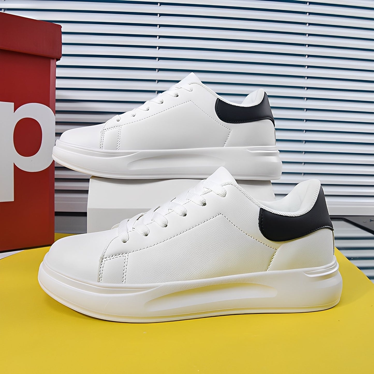 Carreen - Stilige, komfortable lersneakers for damer