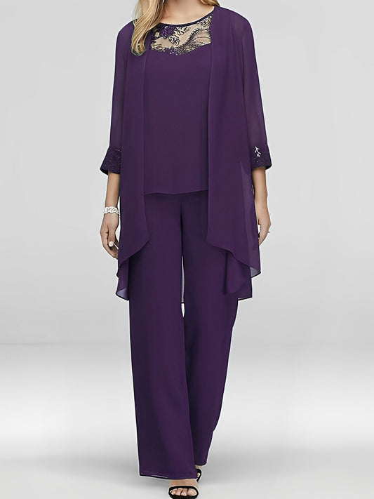 Nathalie - Elegant sett tre deler for kvinner