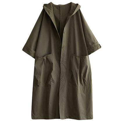 Anaëlle - Lang trenchcoat for kvinner