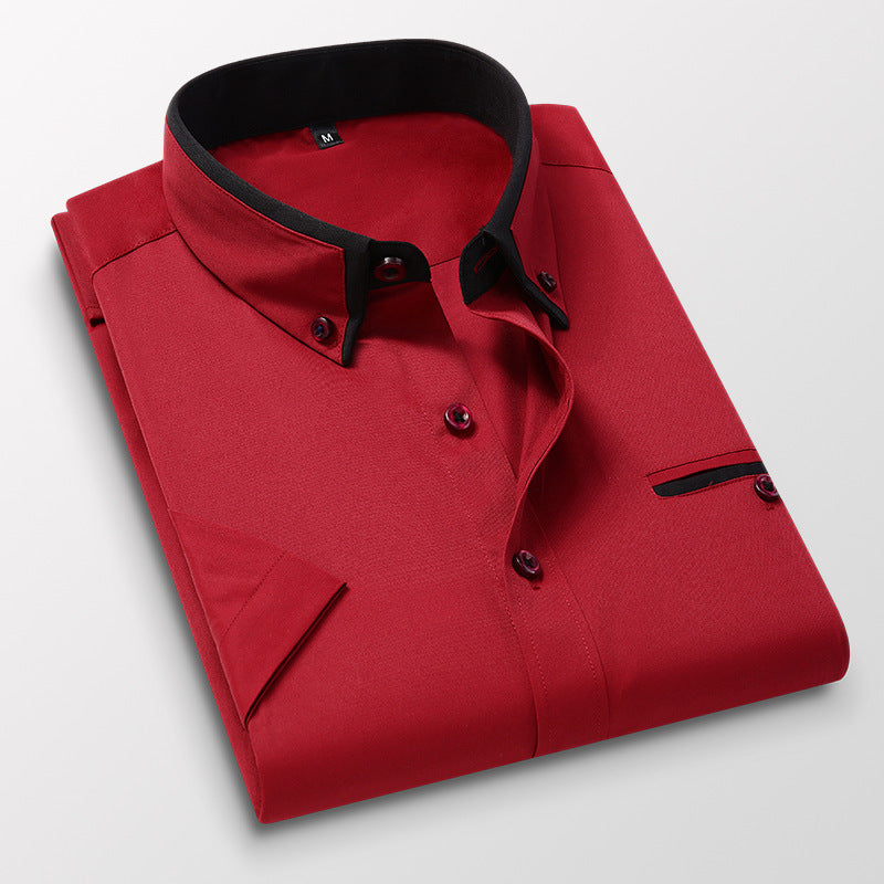 Gladwyn - Tilfeldig Slim-Fit-Skjorte for Herrer