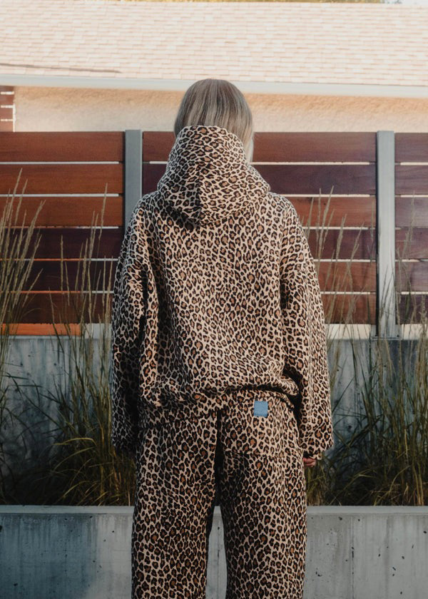 Elena – Genser med Leopardmønster