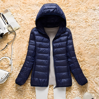 Lyndsay - Enkel, smal dame dunjakke