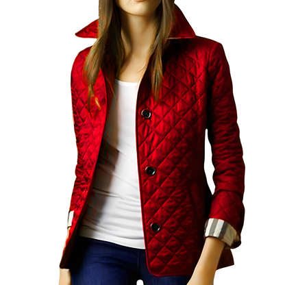 Astoria - Stilfull Slim-Fit-Jakke med Knapper for Herrer