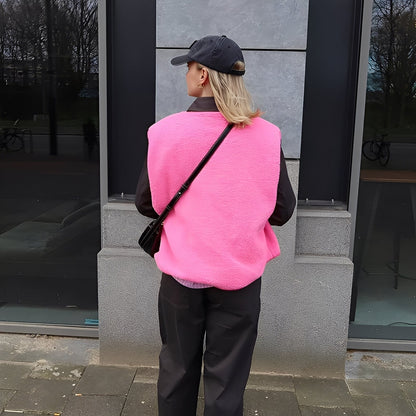 Vanessa - Uformell Fleecevest for Kvinner