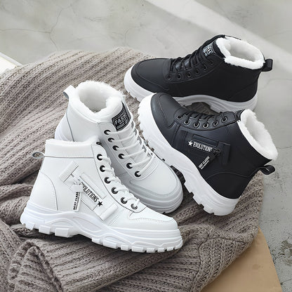 Jazmine - Stilfulle plysjstøvler for damer