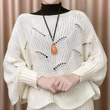 Celestine - Termosweater med vide ermer for damer