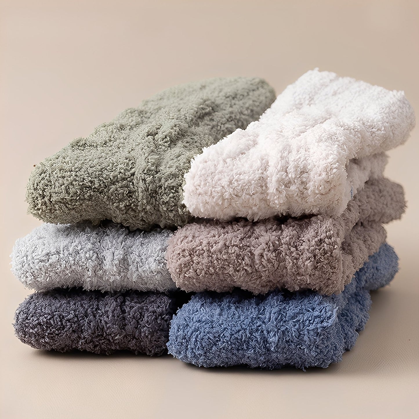 Neely - Unisex-sokker av varm fløyelsfleece