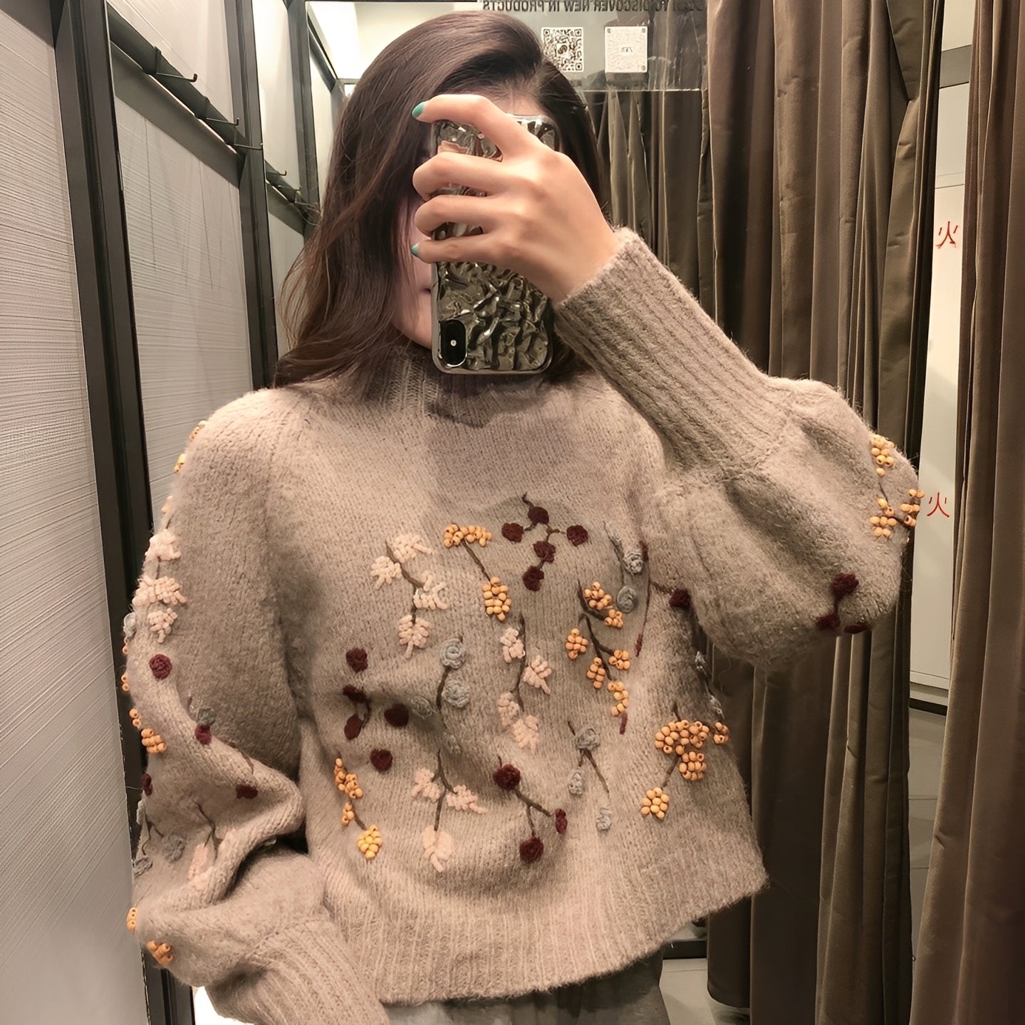 Delicia - Stilig strikkegenser for damer