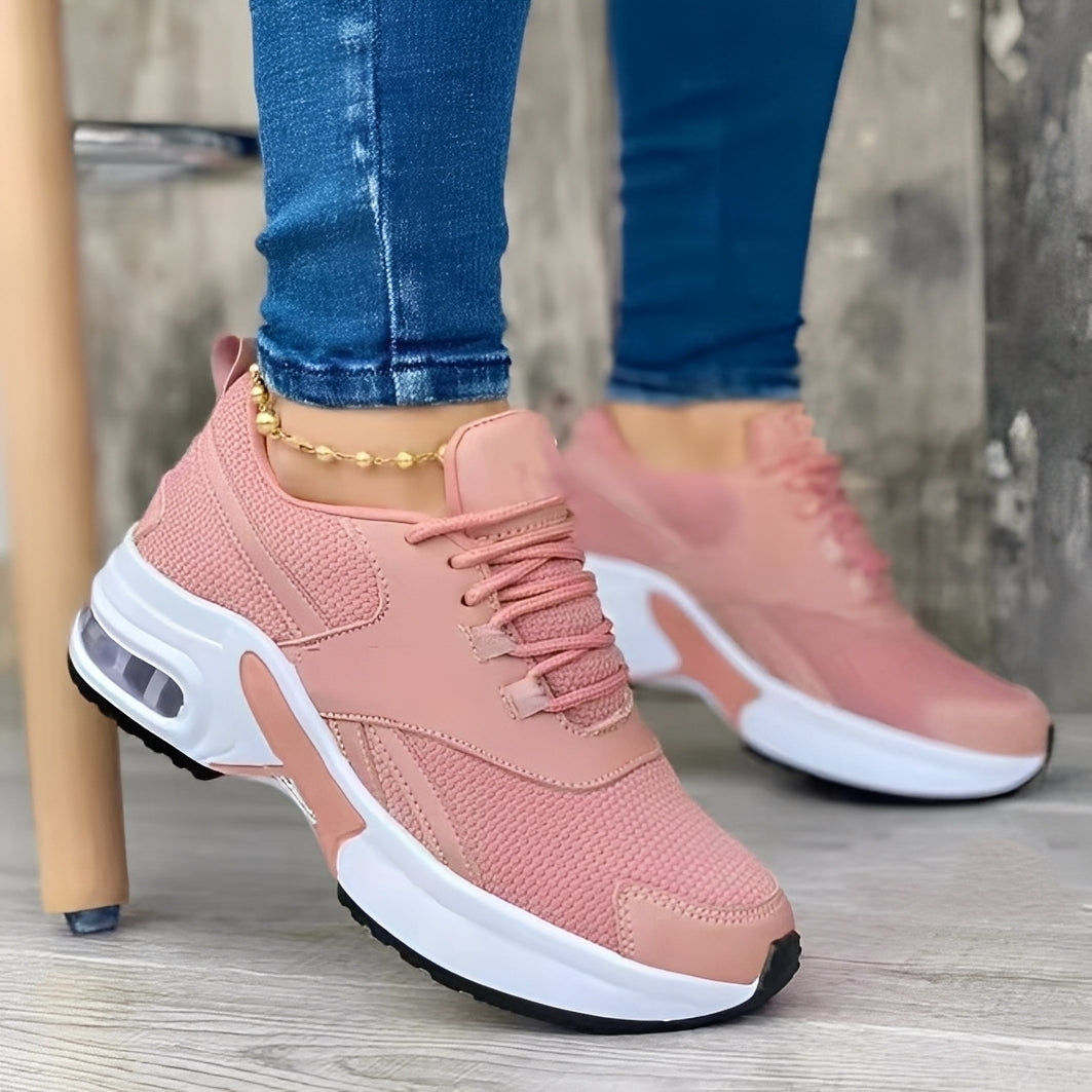 Michele - Tilsfeldige, ergonomiske sport-sneakers for damer