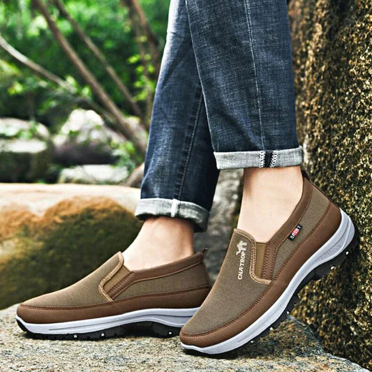 Bruce - Tilfeldige Mesh-Tursko for Menn