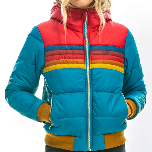 Sharon - Klassisk dameparkas med hette