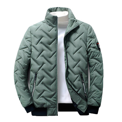 Tanner - Stilfull vattert jakke med lommer for herrer