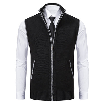 Samuel - Elegant vest med glidelås for herrer