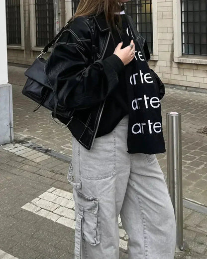 Lucia – Bomberjakke Oversize