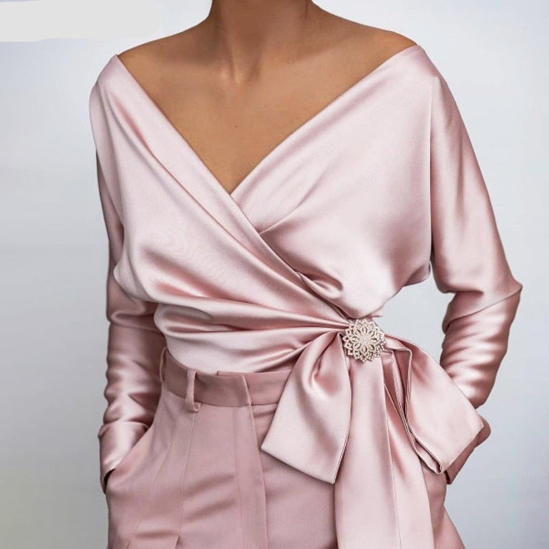 Claudia – Lette Silkesbluse