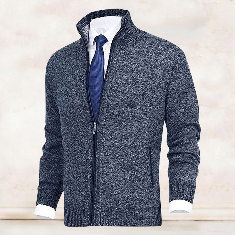 Saber – Cardigan med Ståkrage