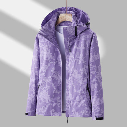 Palmer - Unisex-Regnjakke med Hette