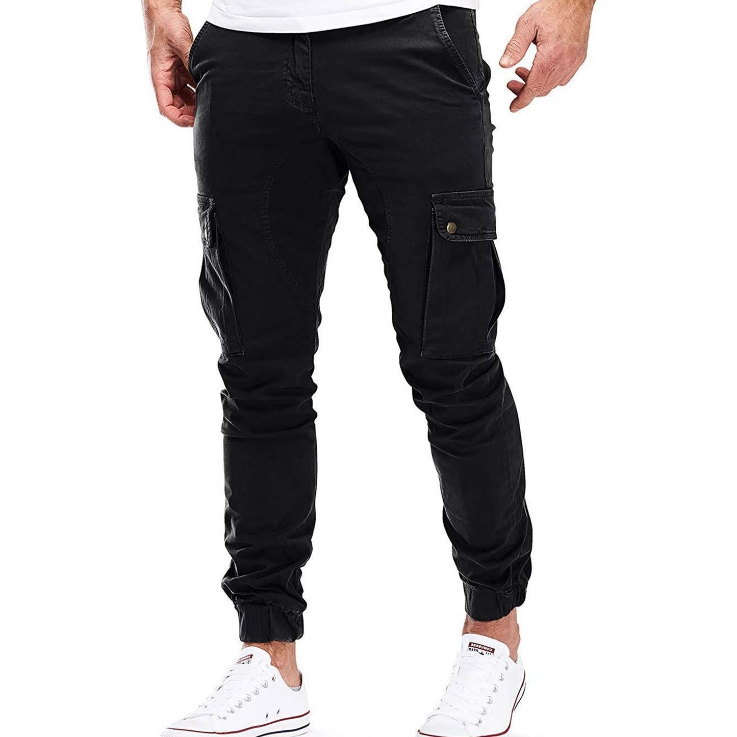 Ashton - Uformelle, funksjonelle cargobukser for menn