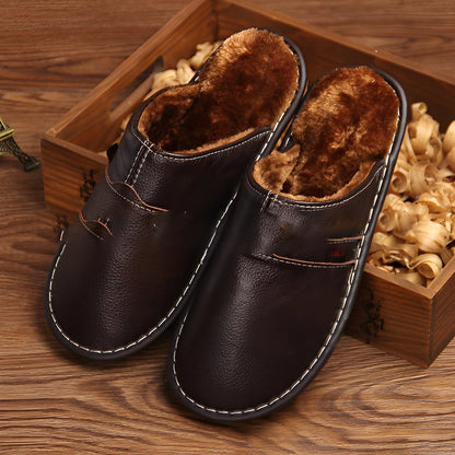 Xavier - Varme bomullssandaler for menn