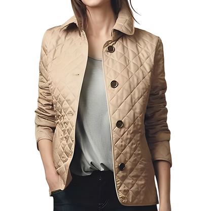 Astoria - Stilfull Slim-Fit-Jakke med Knapper for Herrer