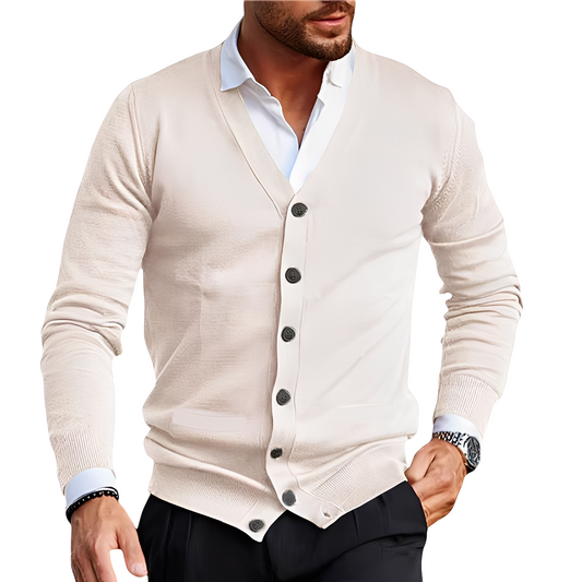 Bradley - Løs, enkel cardigan for herrer