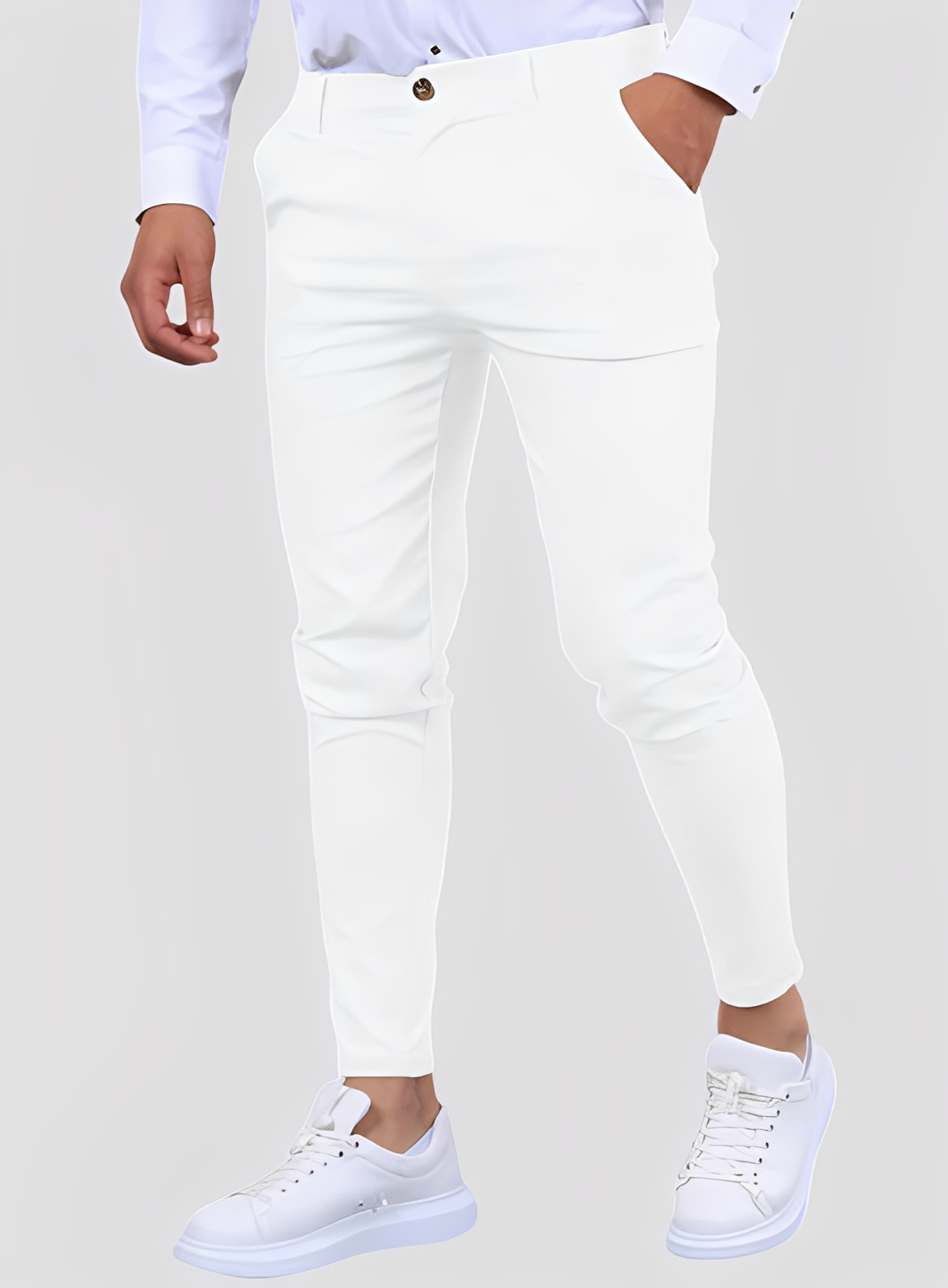 Reynard - Formelle, strekk skinny-bukse for herrer