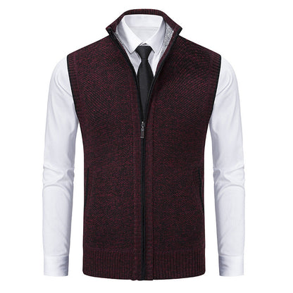 Samuel - Elegant vest med glidelås for herrer