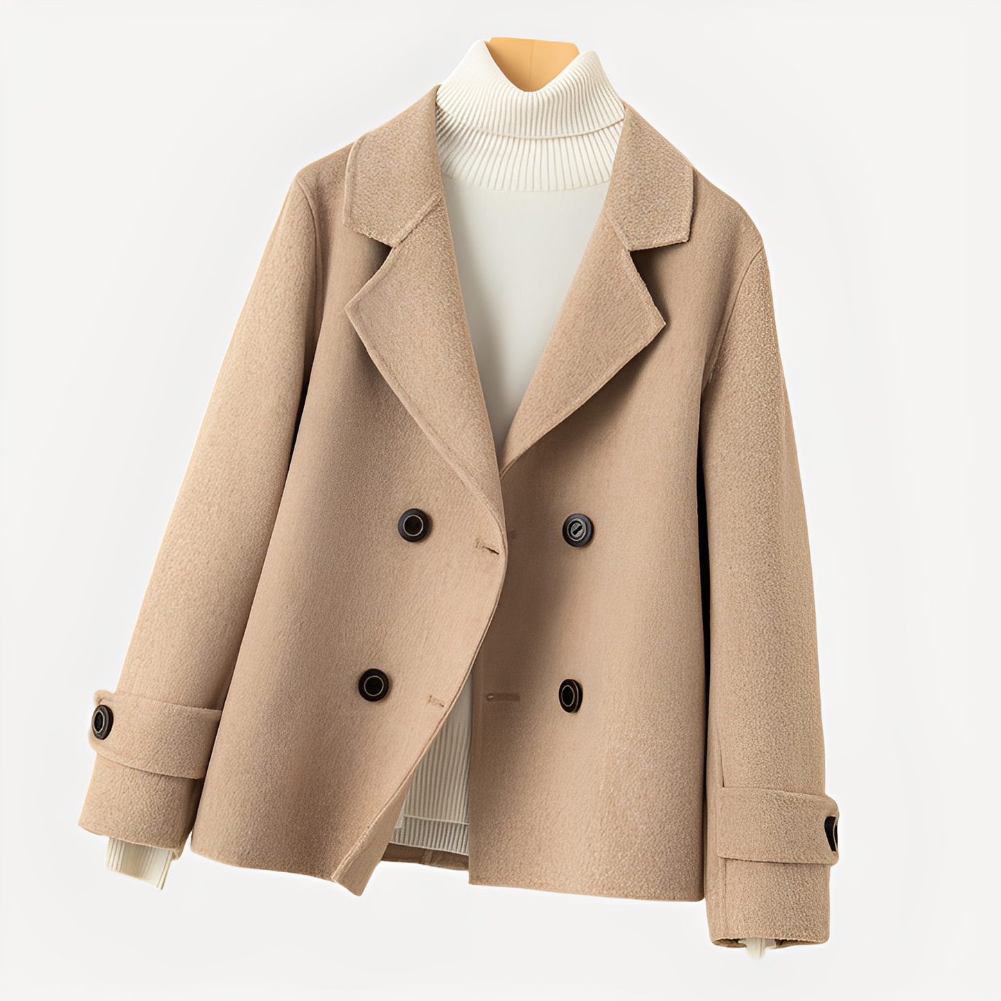 Sofia - Elegant kort kasjmirjakke for damer