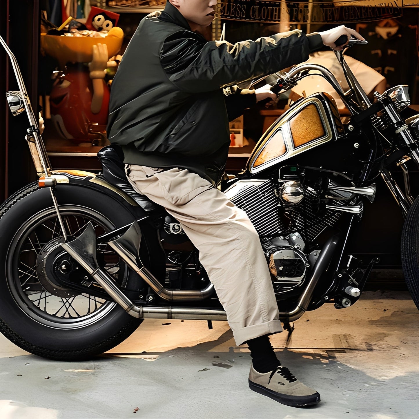 Braxton - Stilfulle, lette bomberjakke for herrer