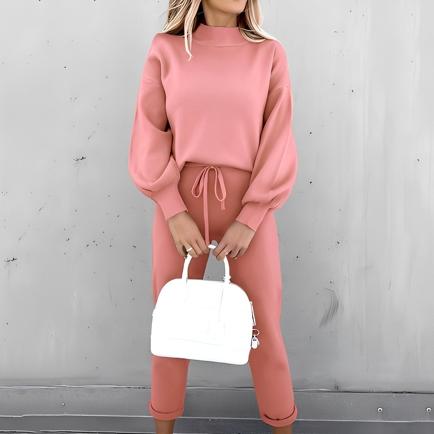 Quincey - Tilfeldig, mykt treningsdress-sett for damer