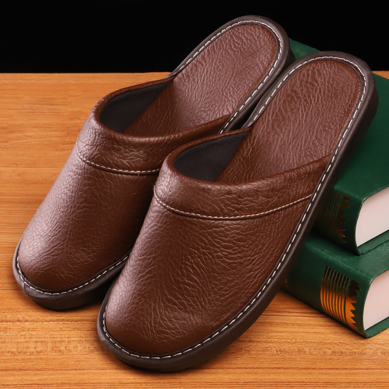 Benedict - TIlfeldige Lerslippers for Herrer