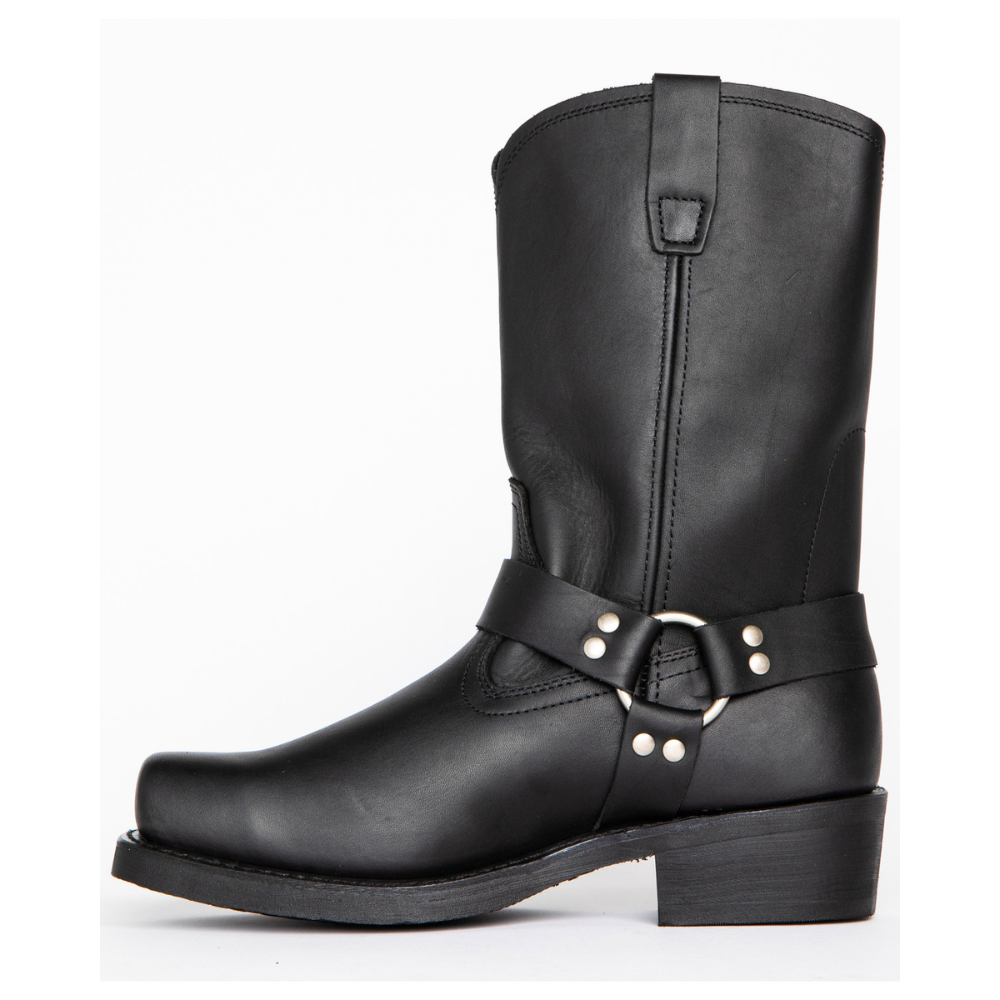 Crofton - Tilfeldige skinn-cowboystøvler for menn