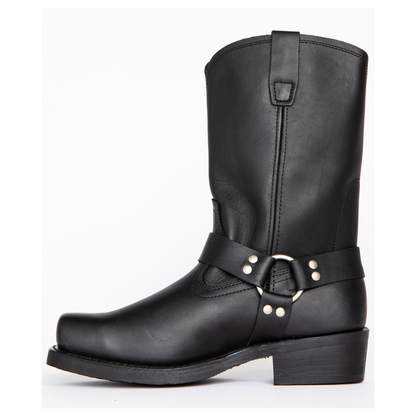 Crofton - Tilfeldige skinn-cowboystøvler for menn