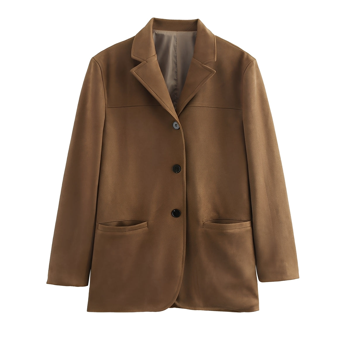 Ashlea - Elegant blazer med slag og skjørt for damer