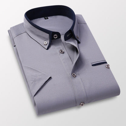 Gladwyn - Tilfeldig Slim-Fit-Skjorte for Herrer