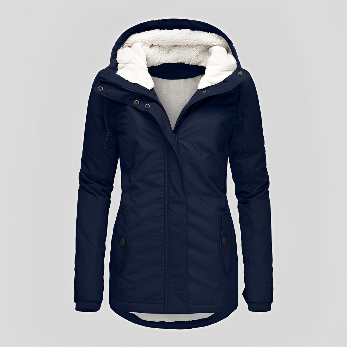 Melba - Varm, vanntett jakke med hette for damer