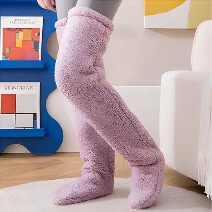 Hayden - Tykke, varme sovesokker for kvinner