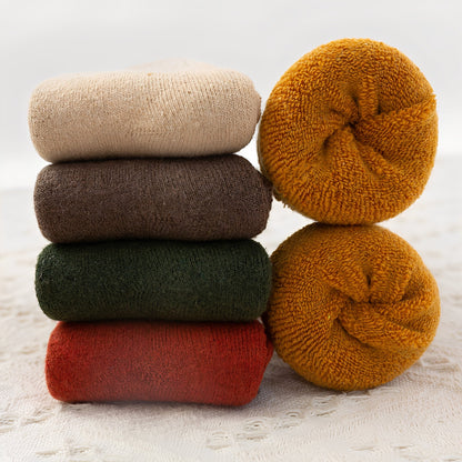 Carmella - Tilfeldige unisex-sokker, varme og tykke