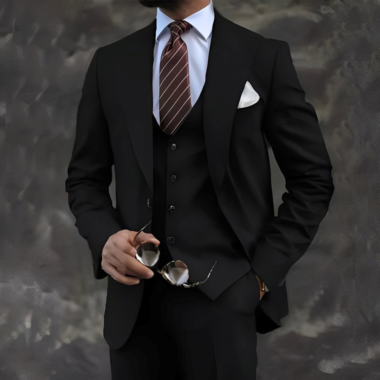 Cordell - Elegant, formell tredelt dress for herrer