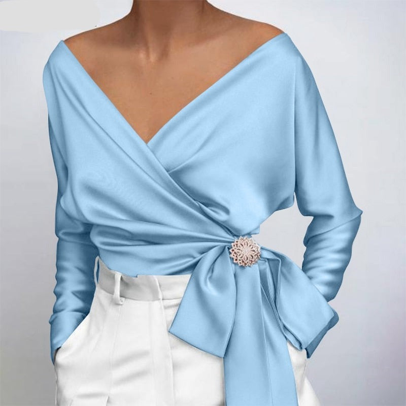 Claudia – Lette Silkesbluse