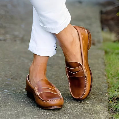 Shania - Tilfeldige, enkle slippers for damer