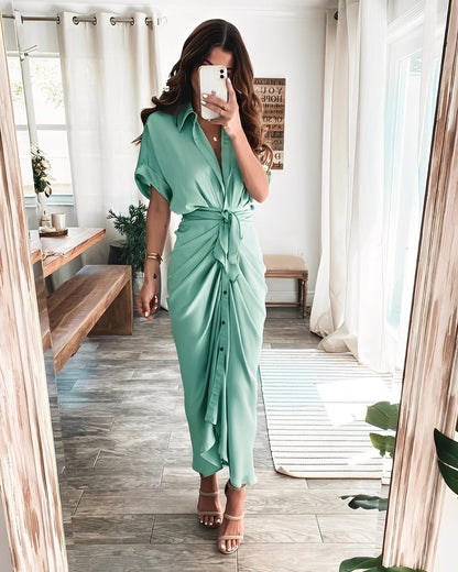 Antoinette - Lang elegant kjole for kvinner