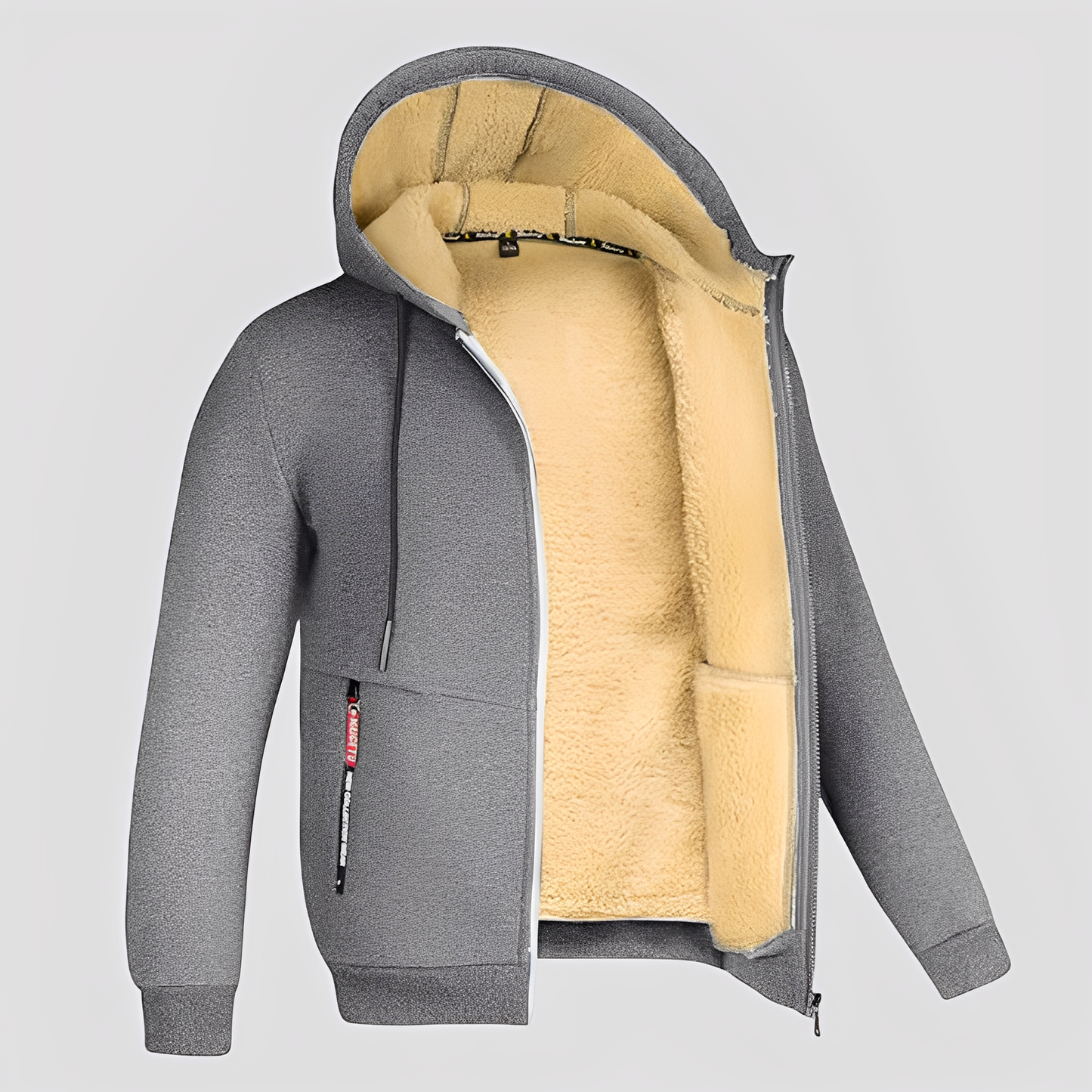 Waldo - Enkel, med fleece-foret hettegenser for herrer