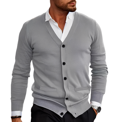 Bradley - Løs, enkel cardigan for herrer