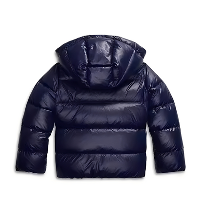 Jennifer - Tykk vattert jakke med hette for damer