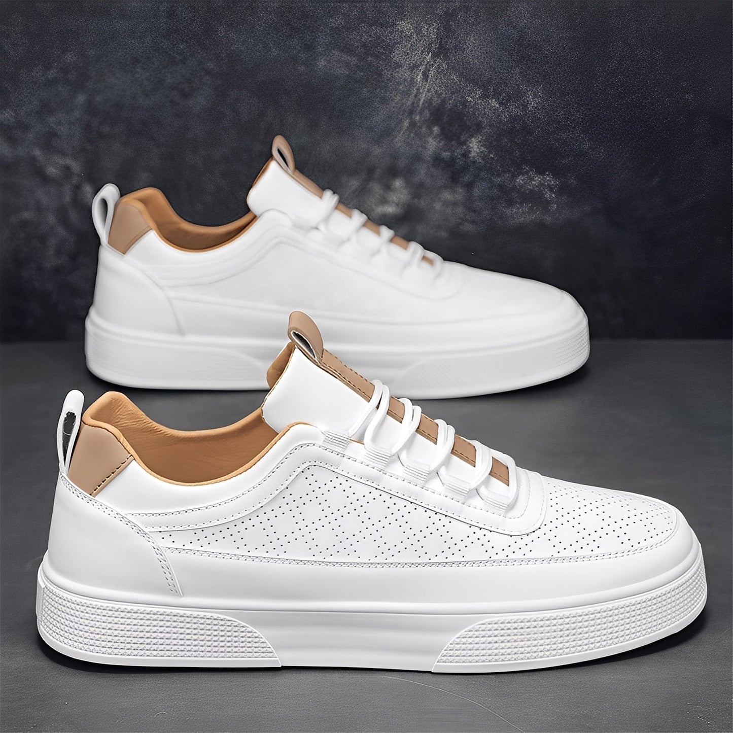 Dennis - Latsige, atmungsaktive Sneakers for Herrer