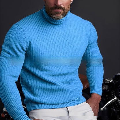 Randolf - Elegant, enkel rullekragen genser for herrer