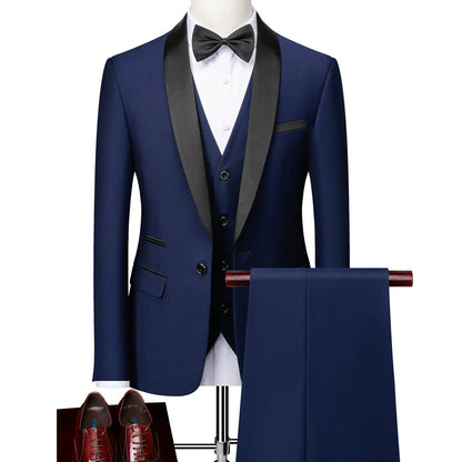 George - Formell 3-delt Slim-Fit-dress for herrer